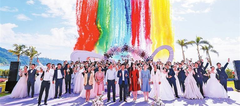 Quase 120 mil casais de Shenzhen casaram-se no ano passado